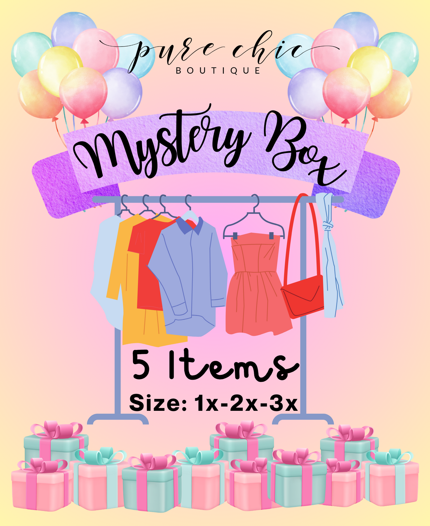 Plus Size Mystery Box- 5 Pieces