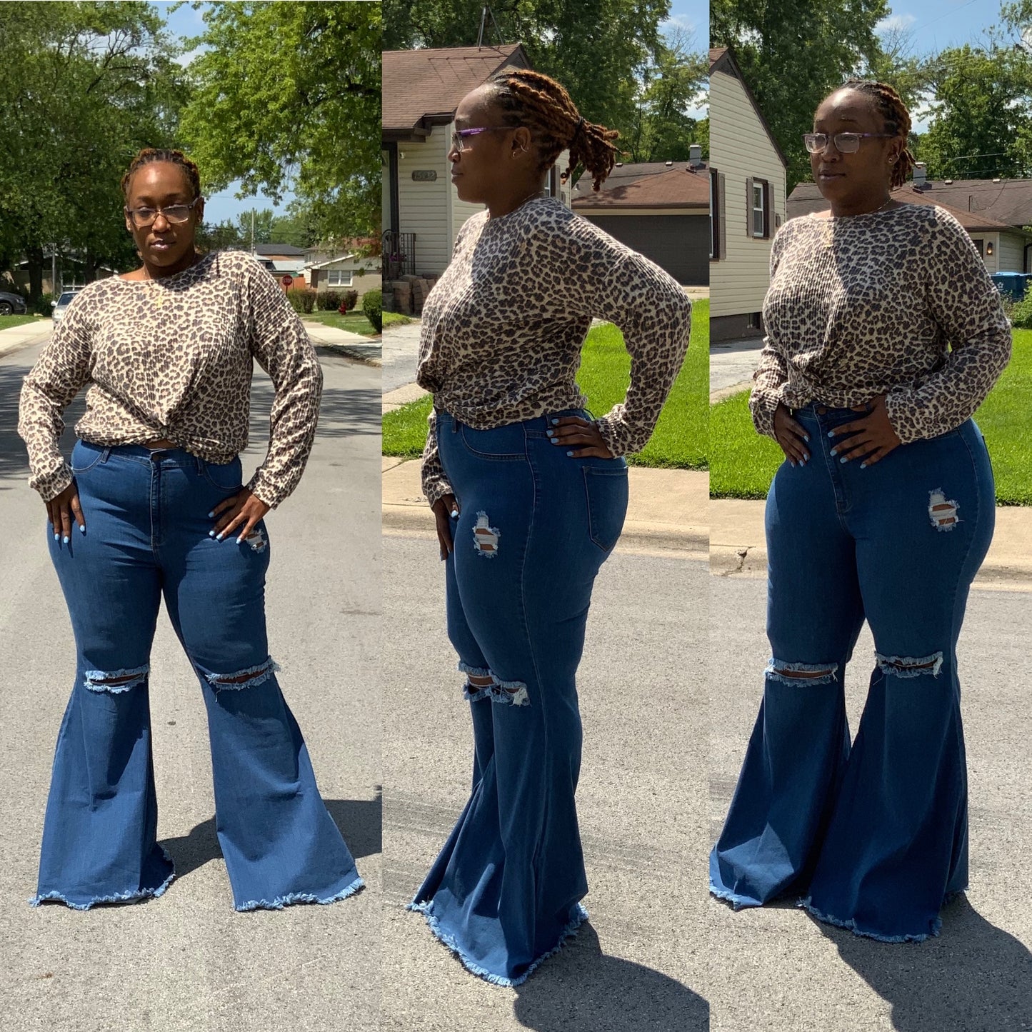 Judy Flared - Dark Washed