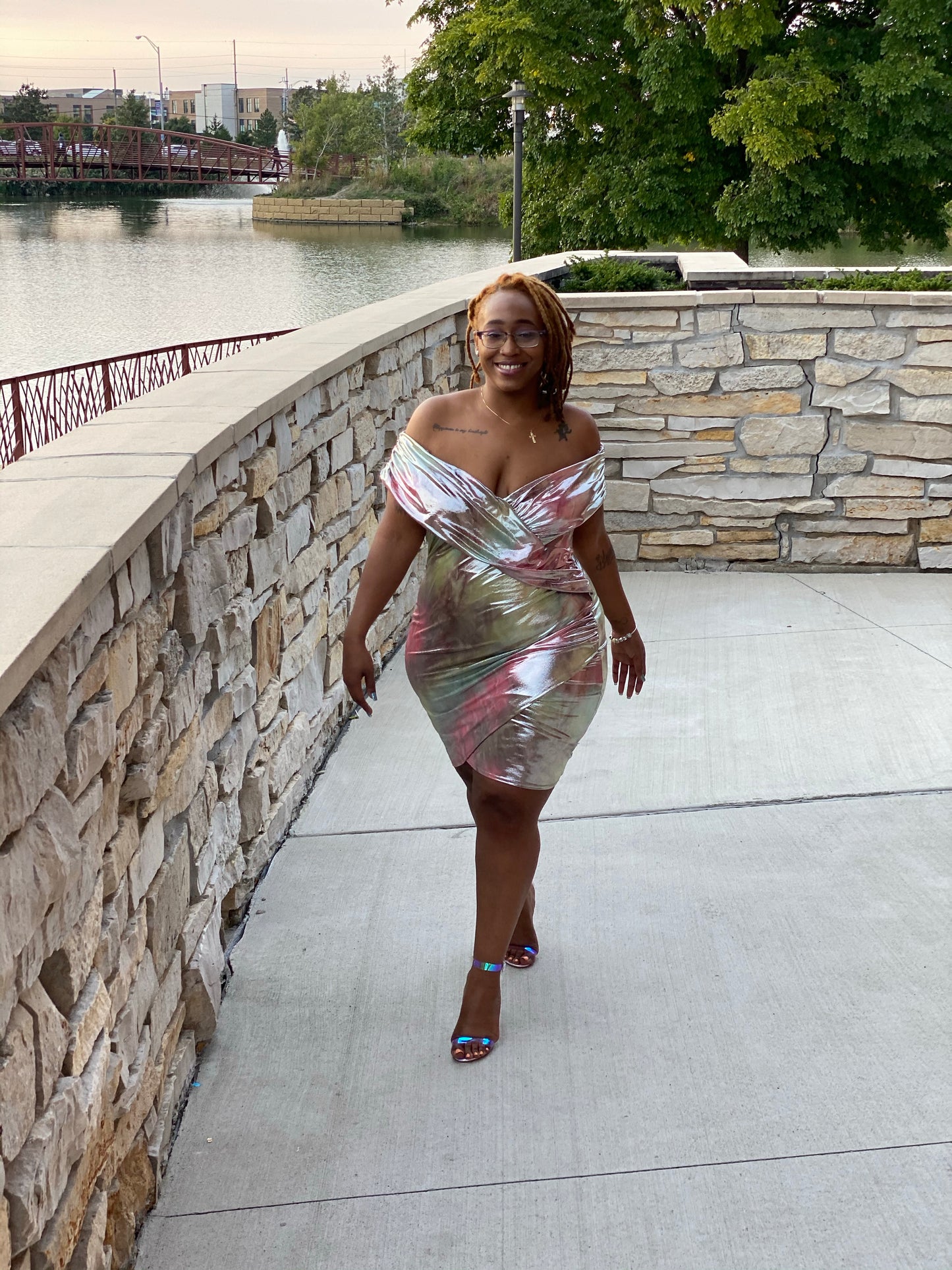 Metallic Dress